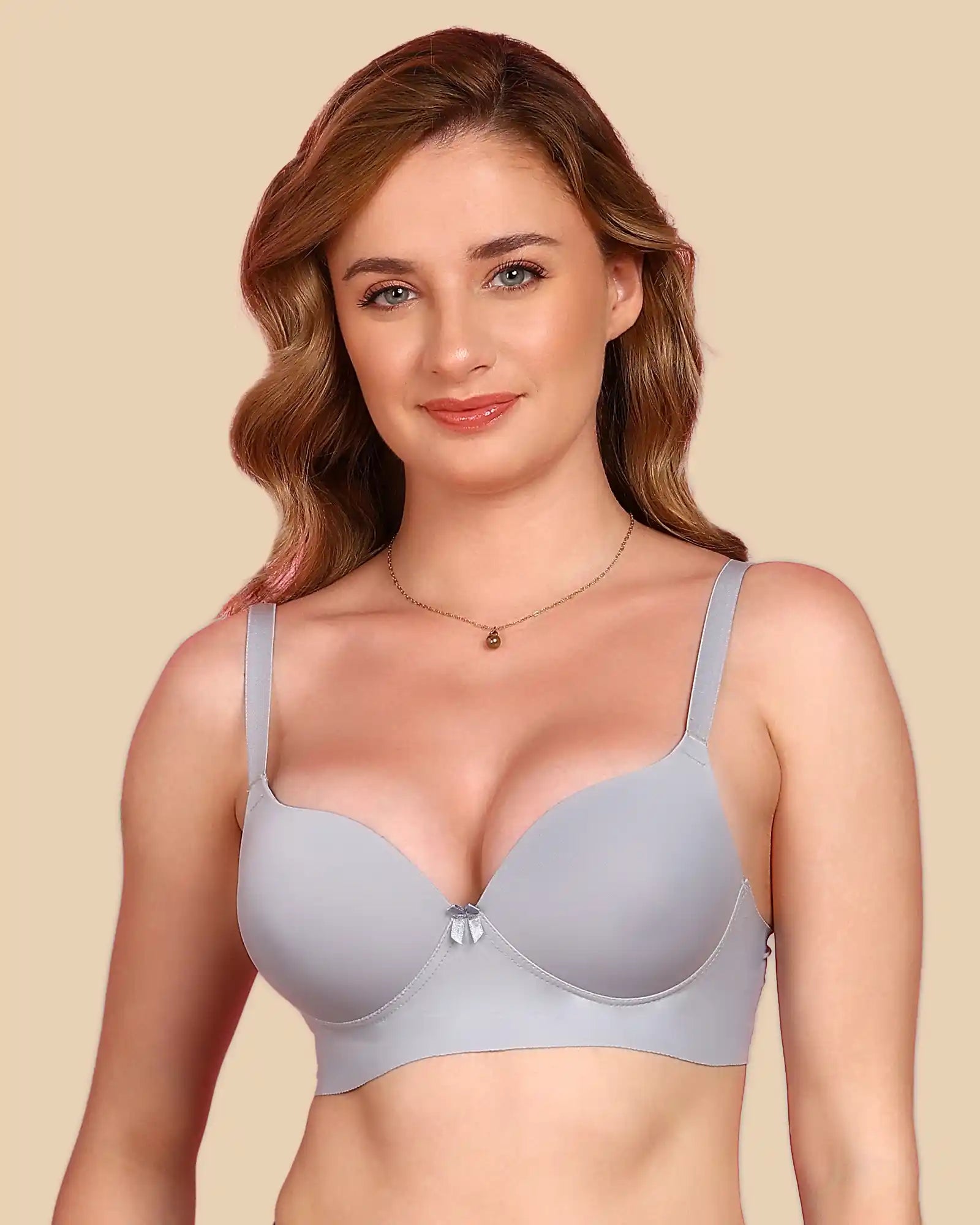 Tweens Bonded Polyamide Push-Up 3/4 Coverage Maximiser Bra (Level 2 Padding) (SB-95107)