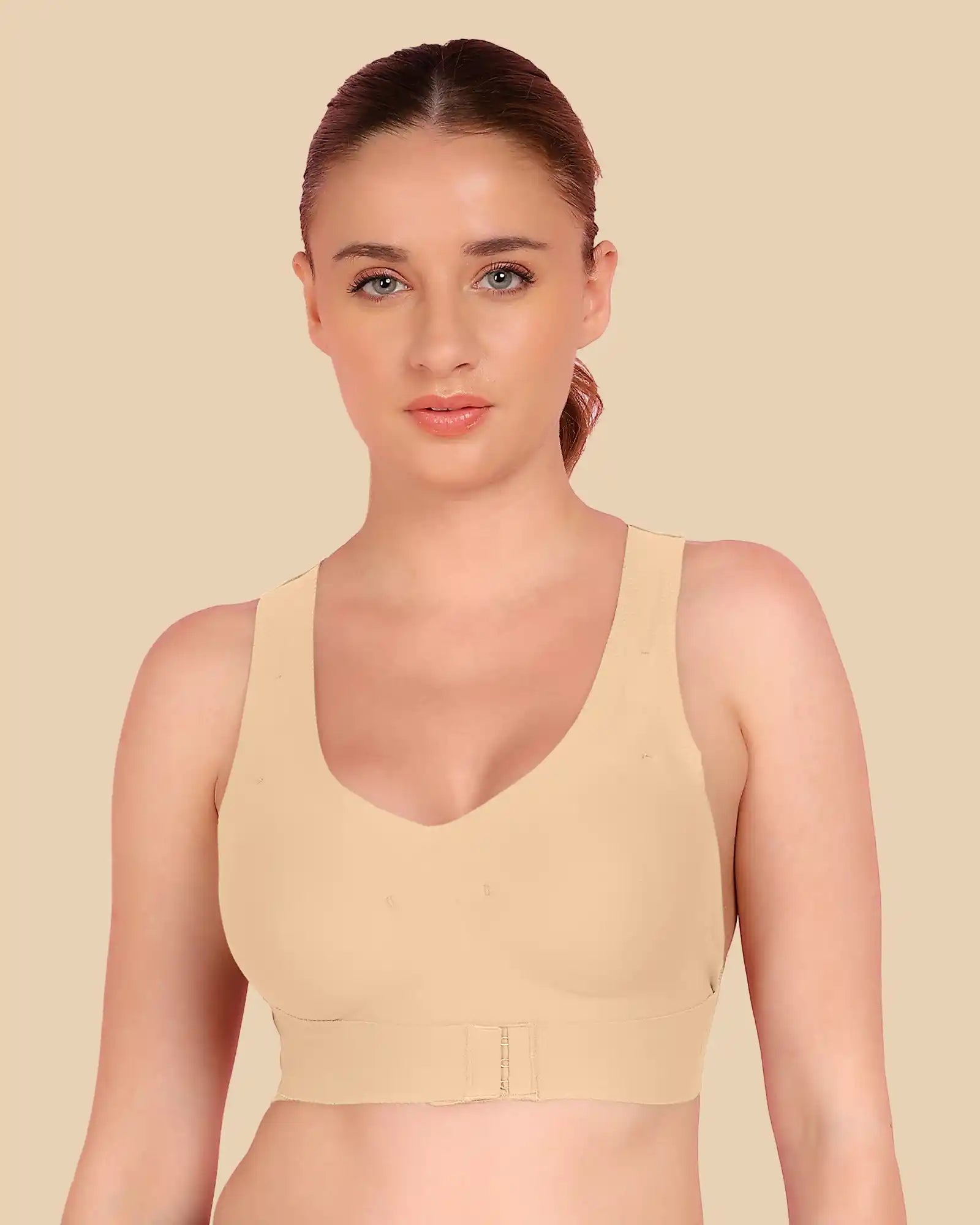 Tweens Bonded Breathable Cotton Padded Gym Bra with Posture Support (TW-SB-997)