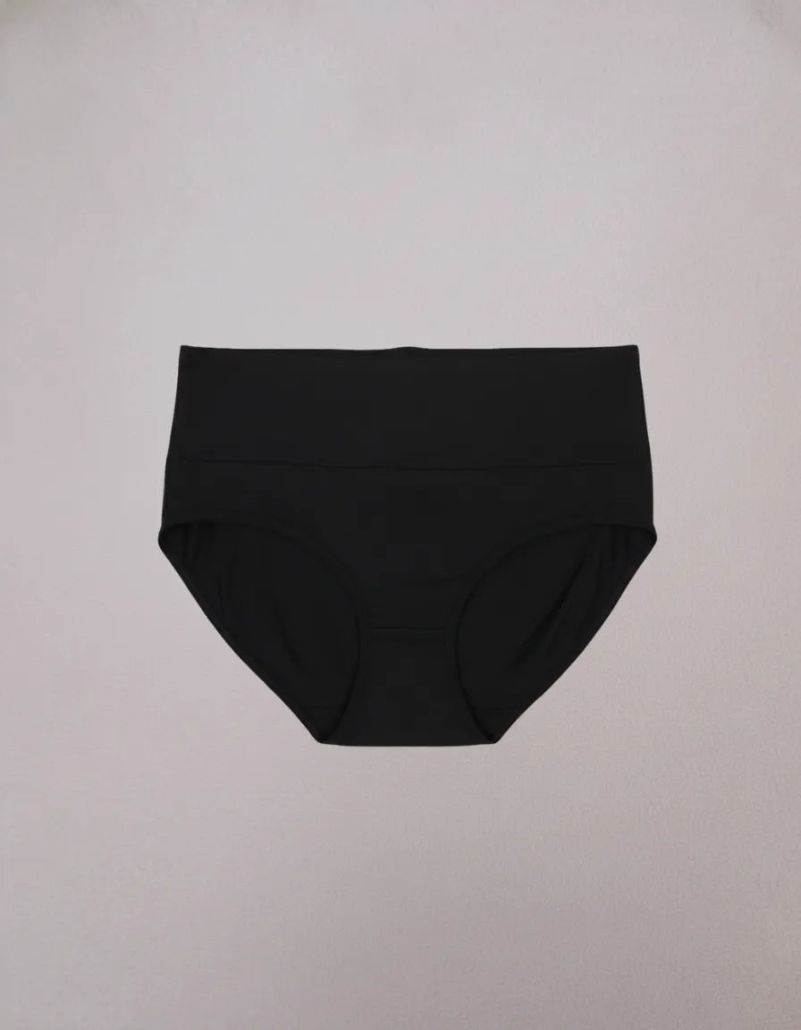 Tweens Cotton Spandex Tummy Support Panty Stretchable Mid-Rise Shaping Comfort (Pack of 3)