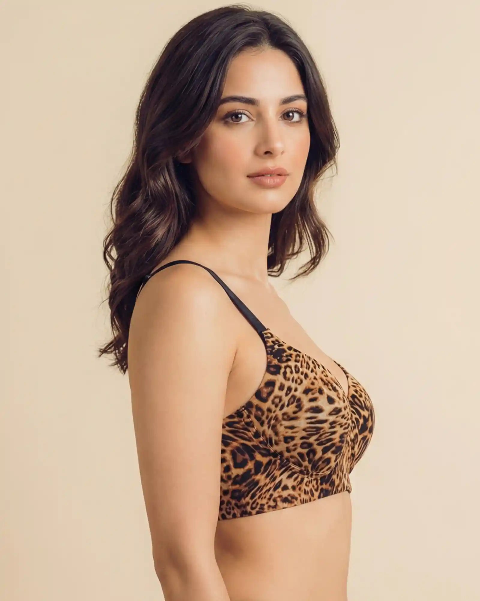 Everyday Lightly Padded Polyamide Printed Bonded Bra (TW-SB-59930)