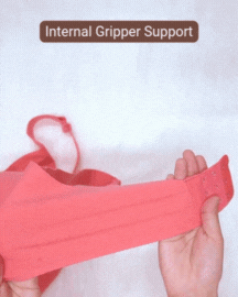 Broad Side-Wings with Internal Gripper for Secure Fit