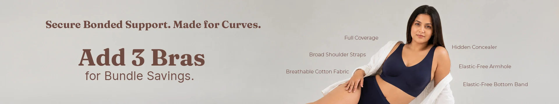 Plus-Size Bras-Shop By Preference-Everyday Essentials