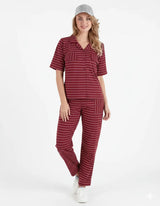 Arolisa Women’s Rayon Lounge Set – Shirt & Pyjama, Relaxed Fit