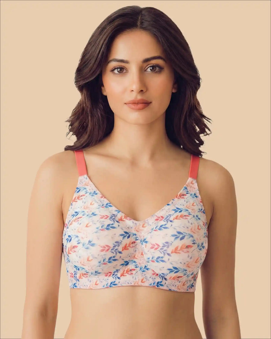 Polyamide Padded Printed Bonded Bra  (SB-6825 PR)