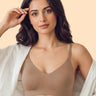 Cotton Non-Padded Full Coverage Bonded Bra (SB-935-Fawn)