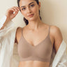 Cotton Padded Full Coverage Bonded Bra (SB-938-Fawn)