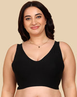 Tweens Bonded Breathable Cotton Plus-Size Padded Full-Coverage Bra (TW-SB-918)