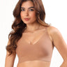 Cotton Non-Padded Full Coverage Bonded Bra (SB-935-Fawn) (GB)