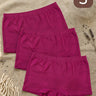 Cotton High Coverage Boy Shorts (TW-65)(Wine)