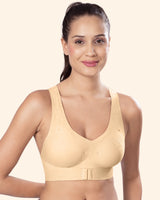 Tweens Bonded Breathable Cotton Padded Gym Bra with Posture Support (SB-997)