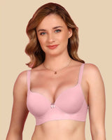 Tweens Bonded Polyamide Push-Up 3/4 Coverage Maximiser Bra (Level 2 Padding) (SB-95107)