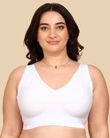 Tweens Bonded Breathable Cotton Plus-Size Padded Full-Coverage Bra (TW-SB-918)