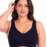 Tweens Cotton Jelly-Fit Plus-Size Bra | Non-Padded (Navy)