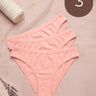 Cotton Medium Coverage Bikini Cut Panty with Soft Waistband (TW-71)(Coral)