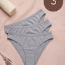 Cotton Medium Coverage Bikini Cut Panty with Soft Waistband (TW-71)(Dark Grey)