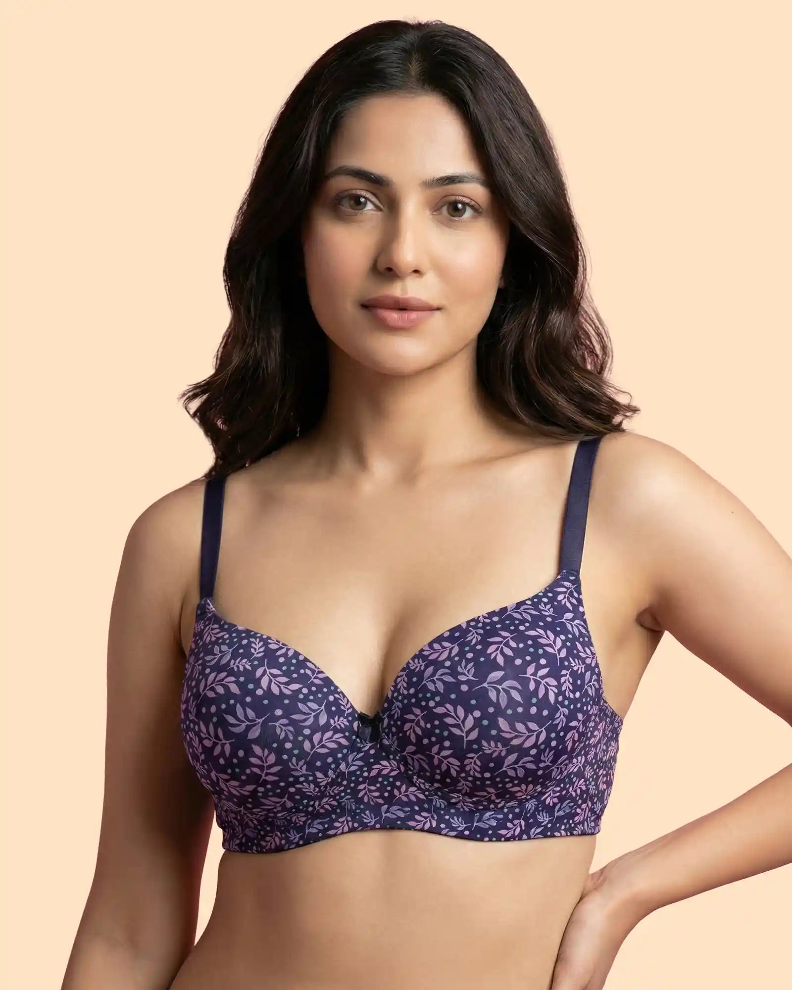 Printed Bonded Bra- Maximiser (Level-2 Padding) (TW-SB-51754)