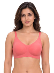 Tweens Cotton Jelly-Fit Bra | Padded (Coral)