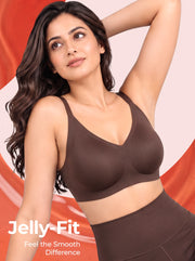 Tweens Jelly-Fit Bonded Bra (Coffee)