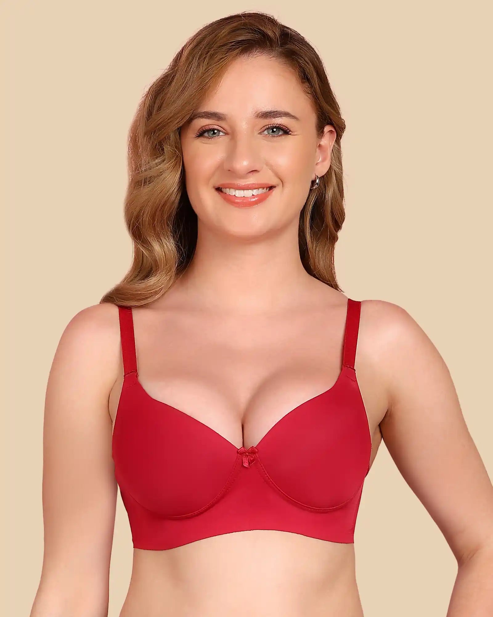 Tweens Bonded Polyamide Push-Up 3/4 Coverage Bra (Level 3 Padding) (SB-95301)