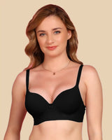 Tweens Bonded Polyamide Push-Up 3/4 Coverage Maximiser Bra (Level 2 Padding) (SB-95107)