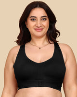 Tweens Bonded Breathable Cotton Non-Padded Gym Bra with Posture Support (SB-995)