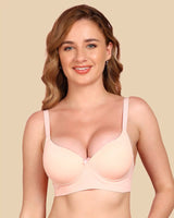 Tweens Bonded Polyamide Push-Up 3/4 Coverage Bra (Level 3 Padding) (SB-95301)