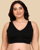 Tweens Bonded Breathable Cotton Plus-Size Full-Coverage Bra with Hidden Concealer (TW-SB-915)