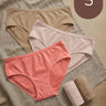 Cotton High Coverage Mid Waist Hipster Panty (Pack of 5)(TW-63)(Fawn 2PC+Skin 2PC+Coral 1PC)