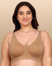 Tweens Bonded Breathable Cotton Padded Full-Coverage Bra (SB-938)