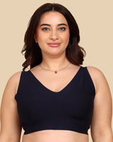 Tweens Bonded Breathable Cotton Plus-Size Full-Coverage Bra with Hidden Concealer (TW-SB-915)