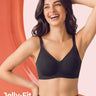 Tweens Jelly-Fit Bonded Bra (Black)