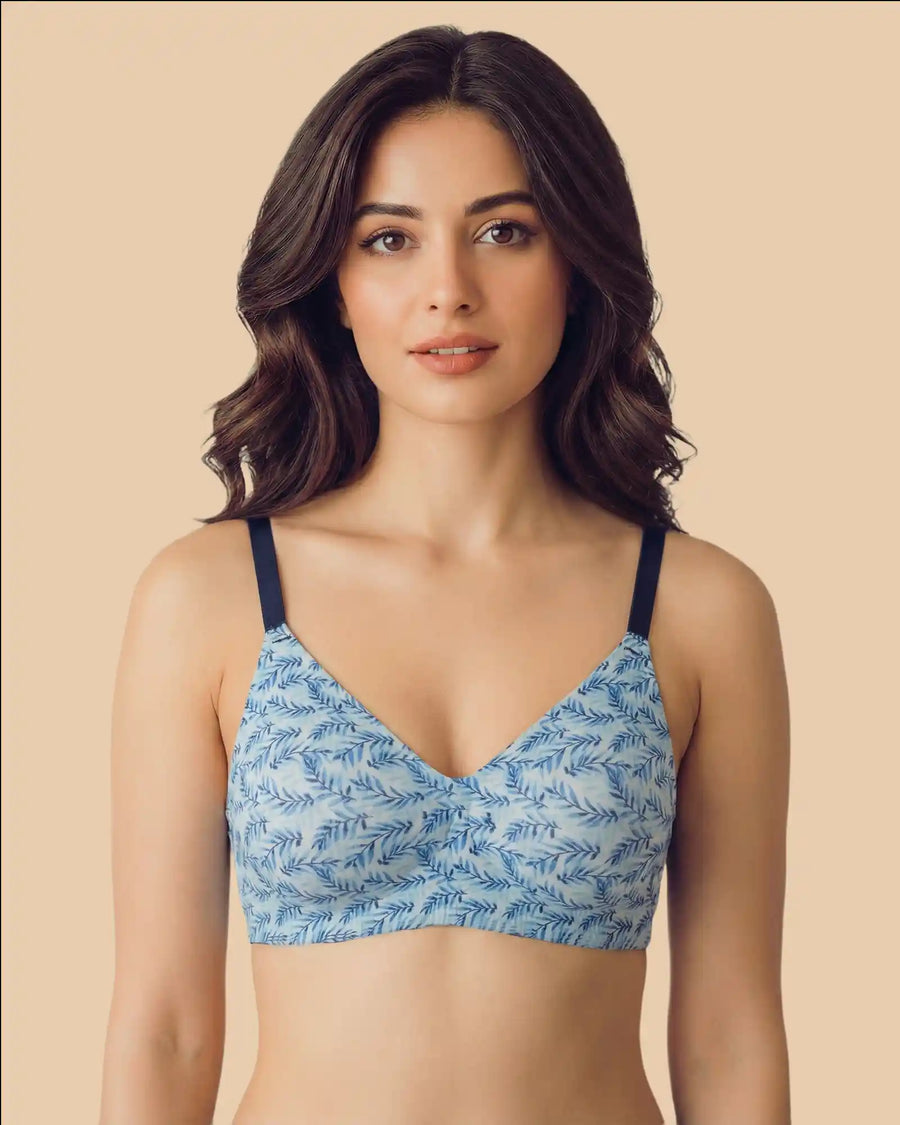 Polyamide Padded Printed Bonded Bra (SB-6830 PR)