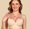 Polyamide Non-Wired Maximiser Push Up Bonded Bra (Level-3 Padding) with 3/4th Coverage  (SB-95301) (Skin)