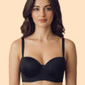 Tweens Bonded Demi-Cup Padded Cotton Spandex Bra (SB-91012)(Black)