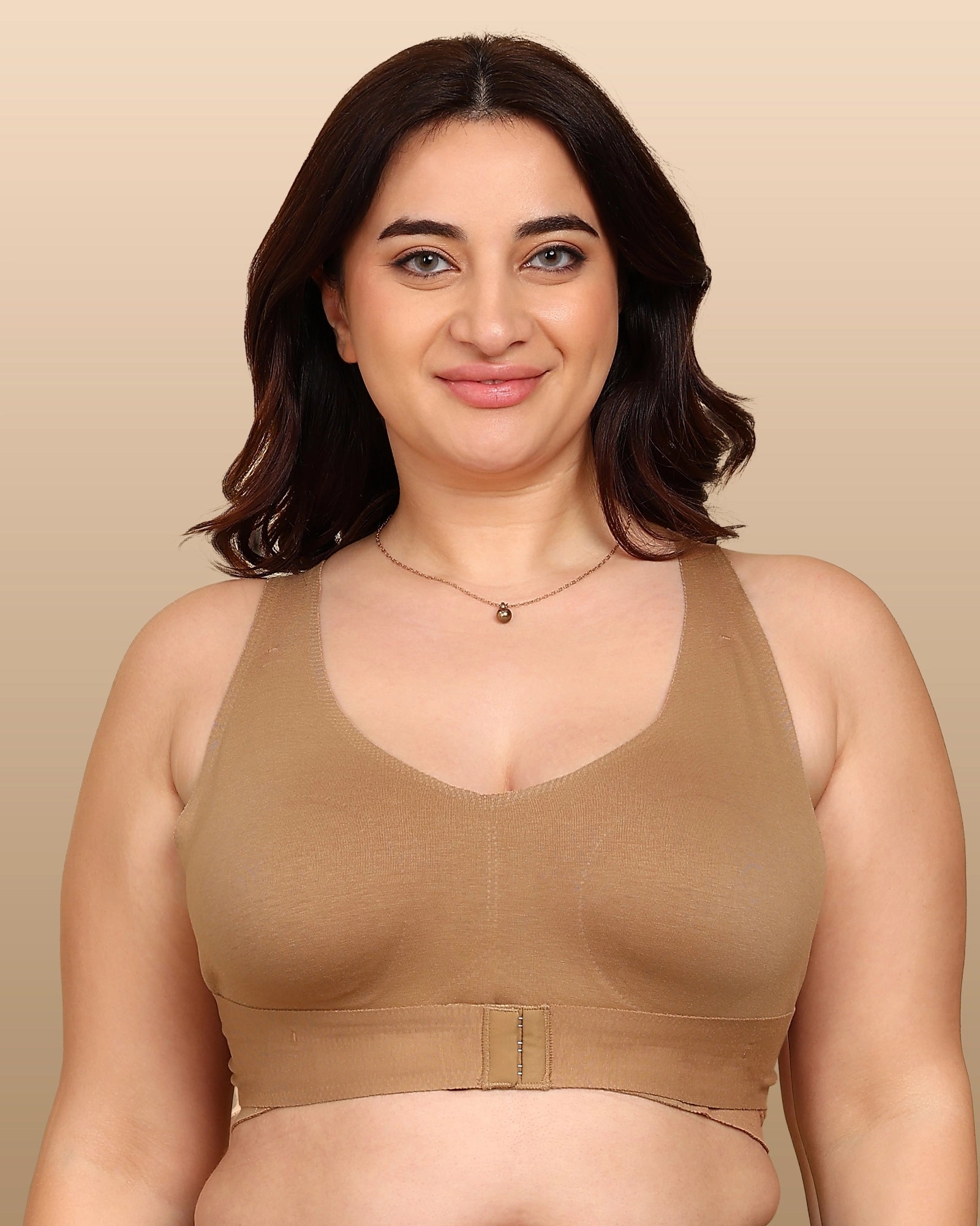 Tweens Bonded Breathable Cotton Non-Padded Gym Bra with Posture Support (SB-995)