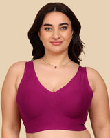Tweens Bonded Breathable Cotton Plus-Size Padded Full-Coverage Bra (TW-SB-918)