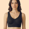 Polyamide Padded Slip on Bra (TW-SB-985) (Black)