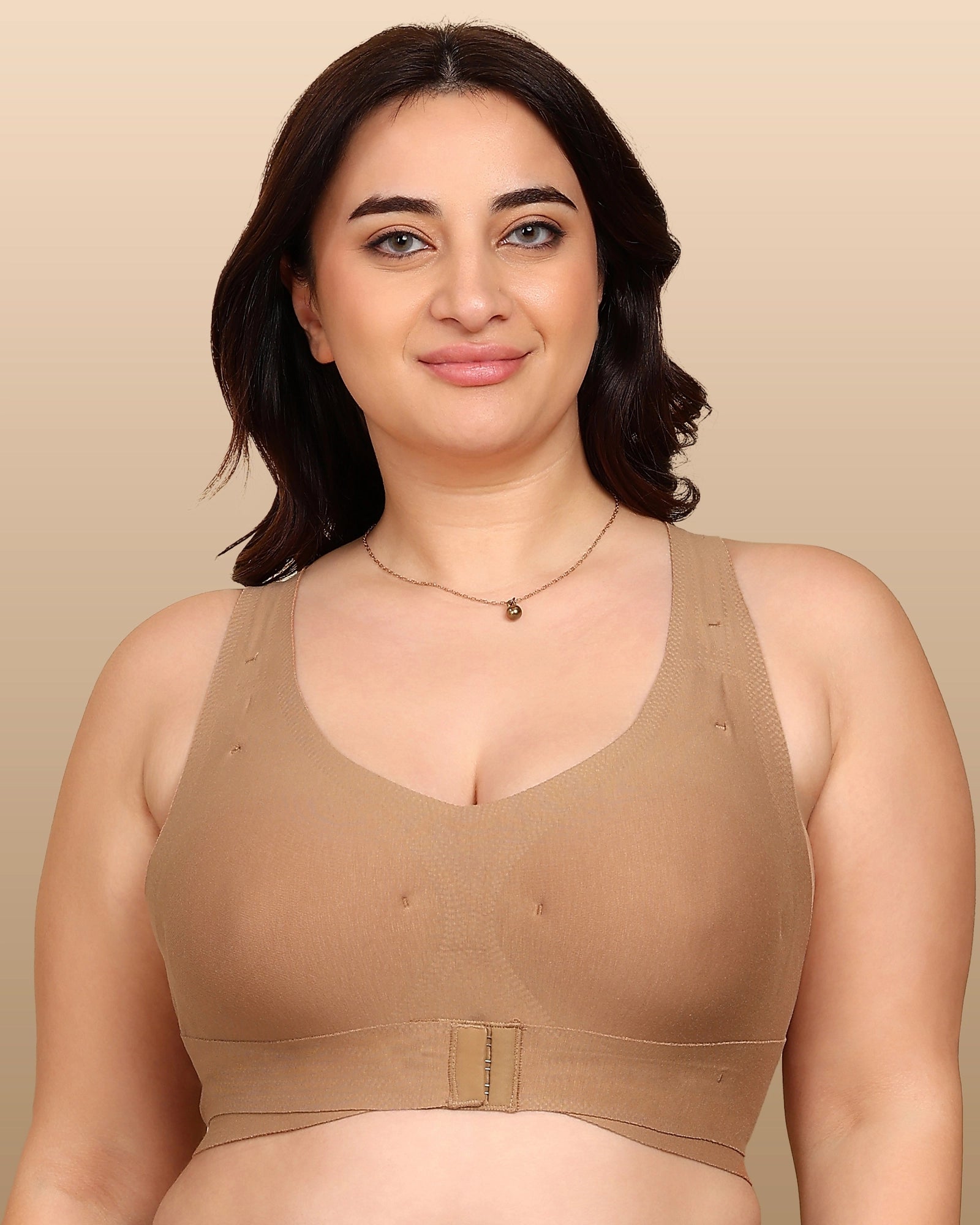 Tweens Bonded Breathable Cotton Padded Gym Bra with Posture Support (SB-997)