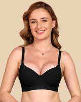 Tweens Bonded Polyamide Push-Up 3/4 Coverage Bra (Level 3 Padding) (SB-95301)