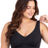 Tweens Cotton Jelly-Fit Plus-Size Bra | Padded (Black)