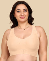 Tweens Bonded Breathable Cotton Padded Gym Bra with Posture Support (SB-997)