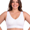 Tweens Cotton Jelly-Fit Plus-Size Bra | Non-Padded (White)