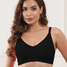 Cotton Padded Full Coverage Bonded Bra (SB-938-Black) (GB)