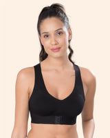 Tweens Invisi-Fit Cotton Bonded Seamless Padded Invisi-Gym Bra