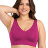 Tweens Cotton Jelly-Fit Plus-Size Bra | Padded (Wine)