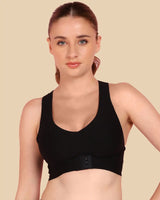 Tweens Bonded Breathable Cotton Padded Gym Bra with Posture Support (TW-SB-997)