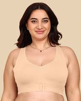 Tweens Bonded Breathable Cotton Non-Padded Gym Bra with Posture Support (SB-995)