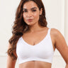 Cotton Padded Full Coverage Bonded Bra (SB-938-White) (GB)