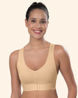 Tweens Bonded Breathable Cotton Non-Padded Gym Bra with Posture Support (SB-995)