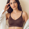 Polyamide Padded Full Coverage Bonded Bra (SB-968)(Coffee)(3@1399)